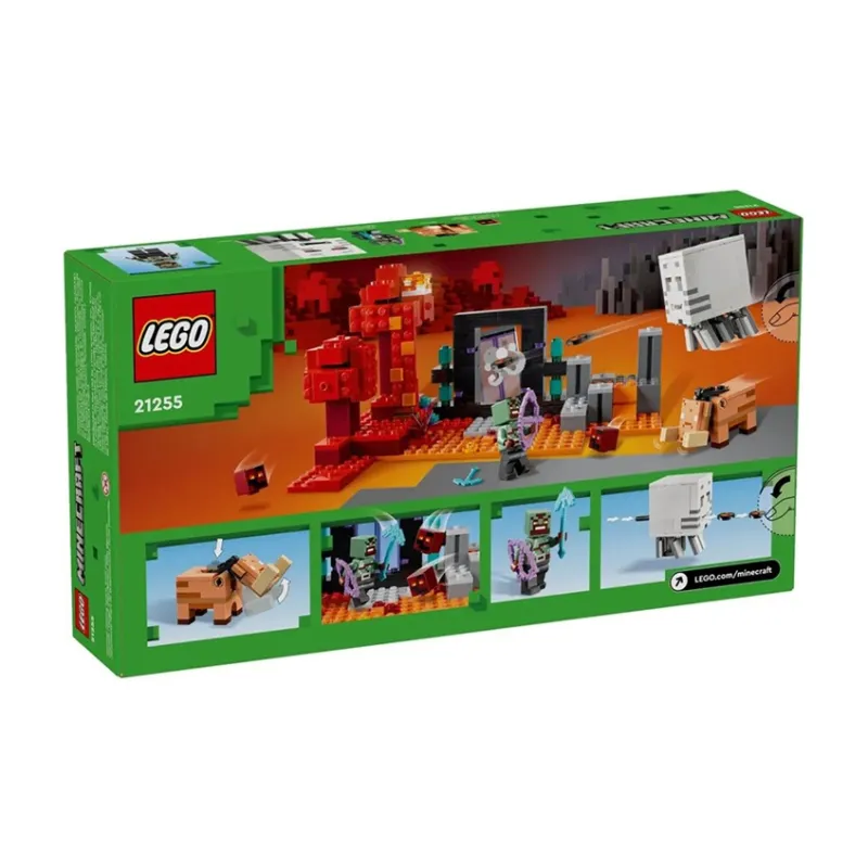 LEGO The Nether Portal Ambush Building Blocks 21255-1