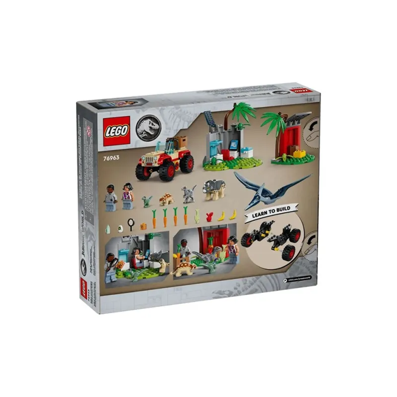 LEGO Baby Dinosaur Rescue Center Building Blocks 76963-4