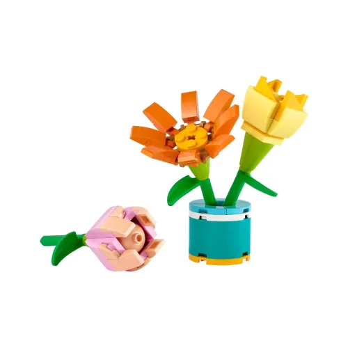LEGO Friendship Floral Patchwork Bag Building Blocks 30634
