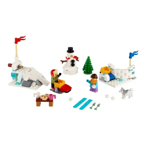 LEGO Winter Snowball Fight Target Exclusive Set 40424
