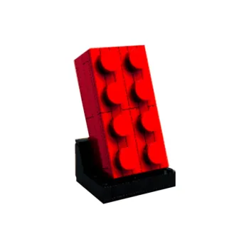 LEGO Ren Guang 5th Anniversary Limited Edition Large Red Brick Building Blocks 0 300pcs LEGO 2309 0092