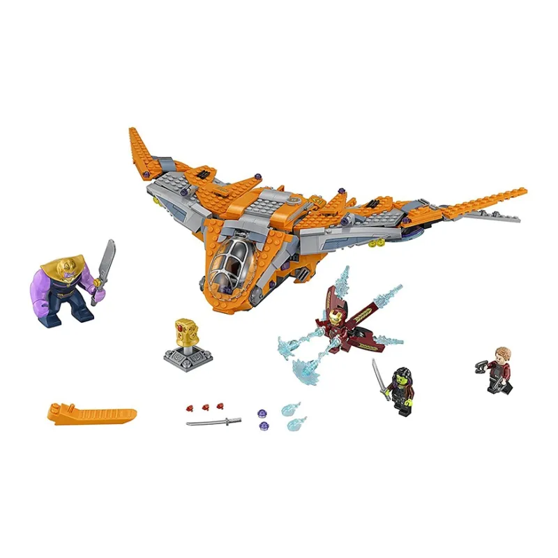 LEGO Super Hero Collection Marvel Character Marvel CONF_Avengers_Good_Guy_Flyer Building Blocks 76107-1