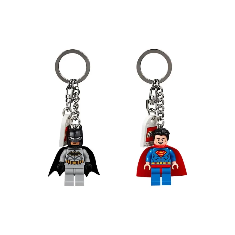 LEGO Super Hero Collection Batman DC Batman Superman Keychain Building Blocks 0 300pcs 853952-2