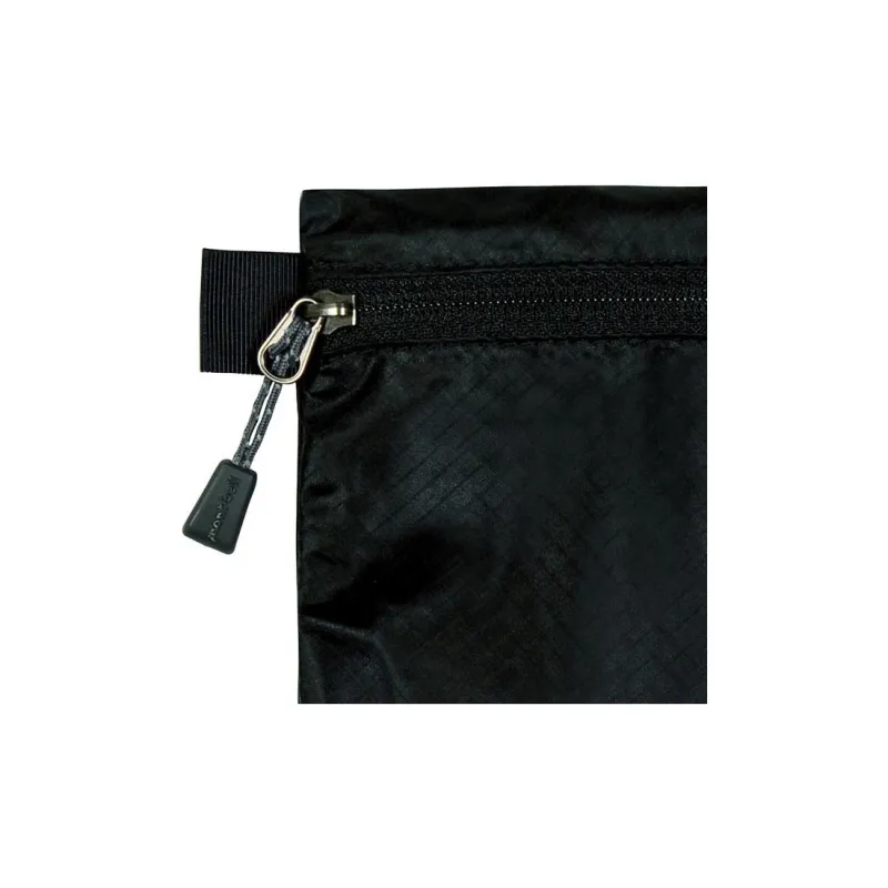 MONTBELL Silicone Coated Fabric Clutch Small Size Unisex Black-1
