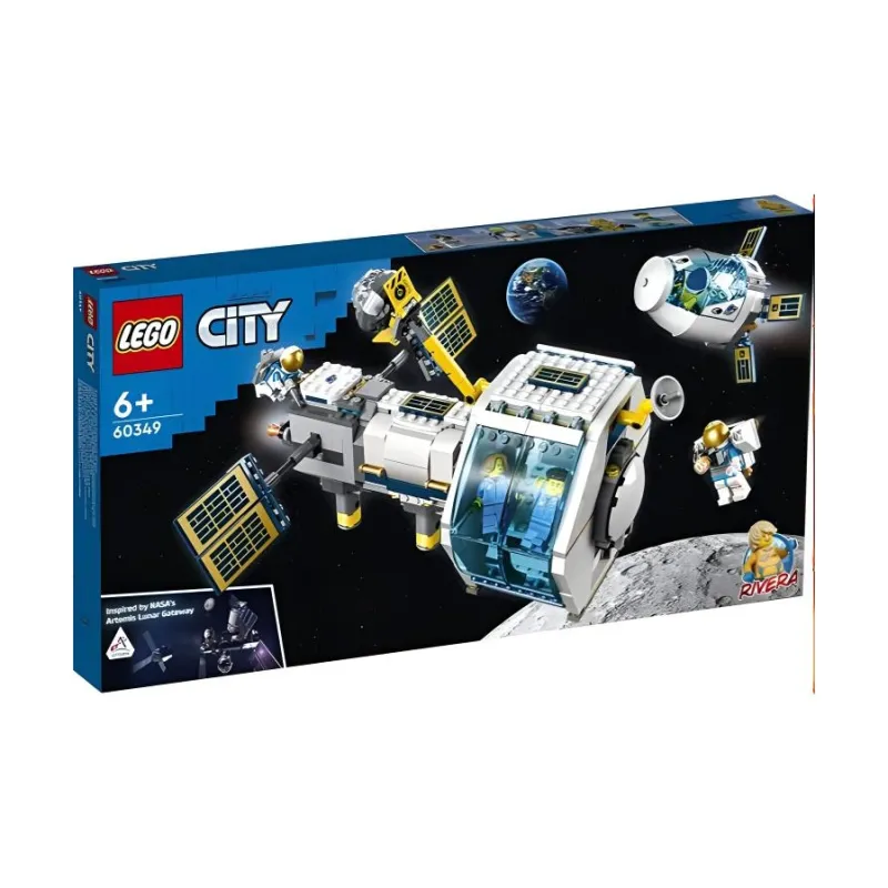 LEGO City Collection Moon Space Station Building Blocks 500pcs 60349-3