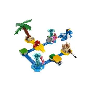 LEGO Super Mario Collection, King Of The Koopas' Beach Expansion Levels Building Blocks 229pcs 71398