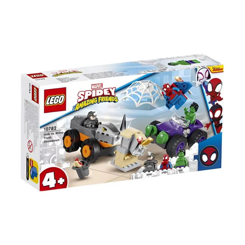 LEGO Hulk Vs. Rhino Truck Showdown Building Blocks 10782-2