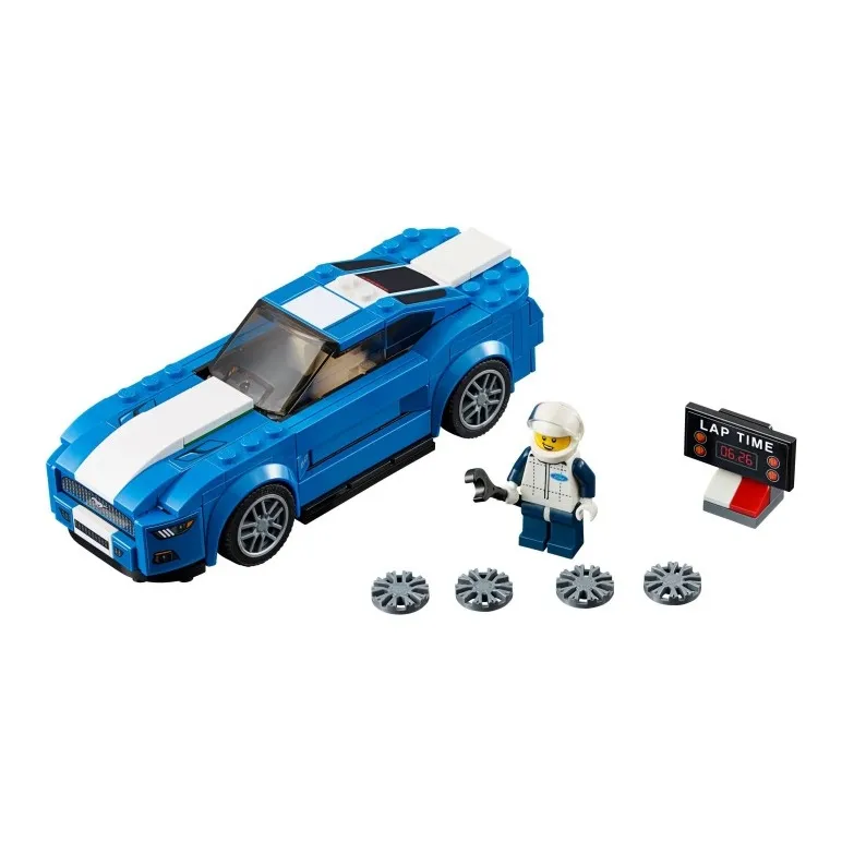 LEGO Super Racing Collection Ford Mustang GT Building Blocks 185 75871-1
