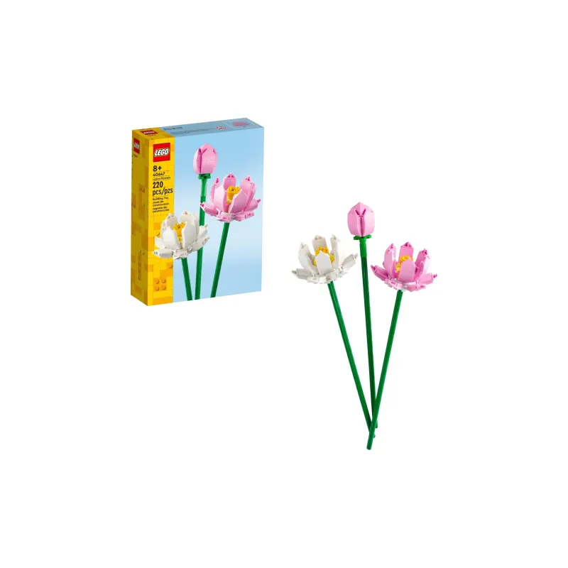 LEGO Lotus Flowers Building Blocks 40647-1