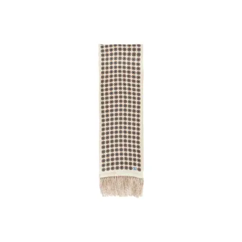 Valentino Garavani Patterned Fringe Detailed Scarf