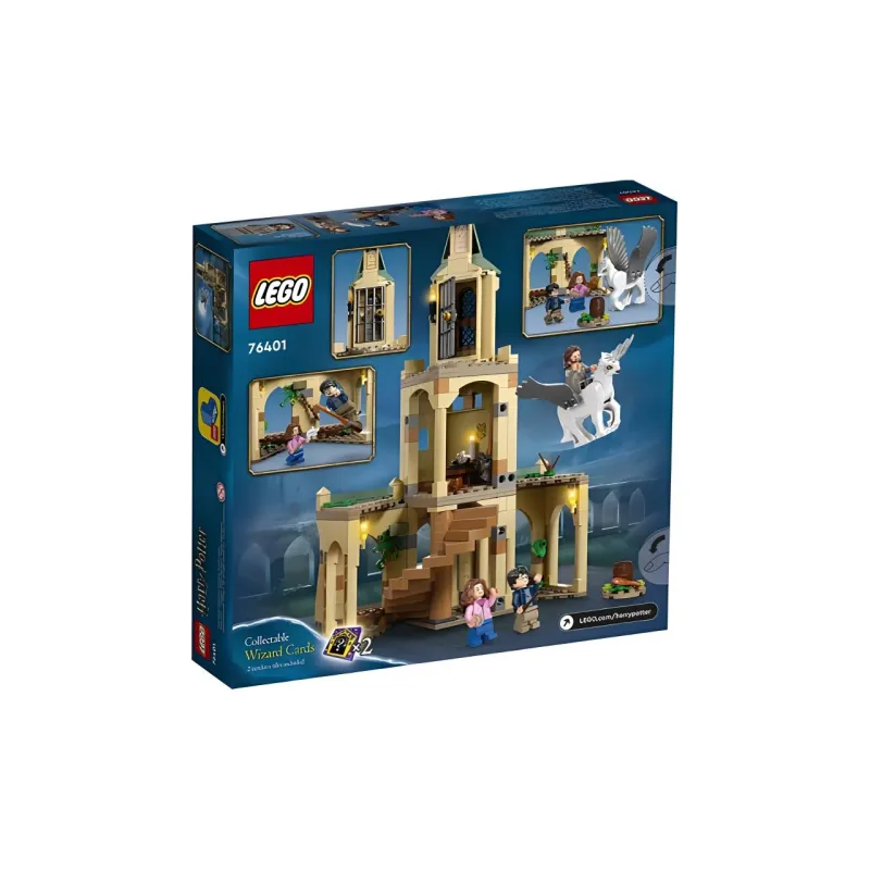 LEGO Harry Potter, Hermione Granger Hogwarts Courtyard Rescuing Little Sirius Building Blocks 121pcs 76401-4