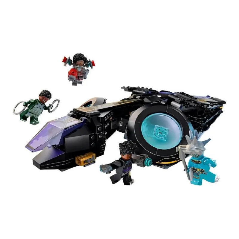 LEGO Marvel, Black Panther 2 Shuri's Sunbird Flight Vehicle Building Blocks 355pcs 76211-2