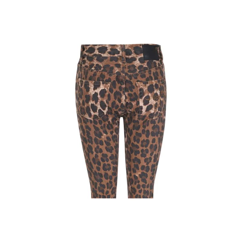R13 Leopard print Jeans-2