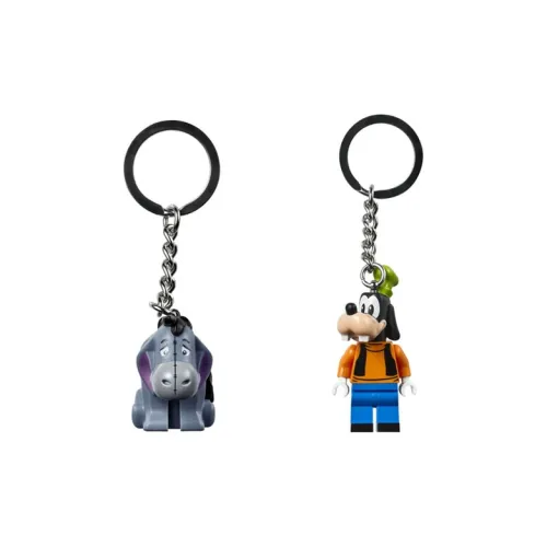 LEGO Disney Collection Eeyore & Goofy, Pendant Building Blocks 854196+854203