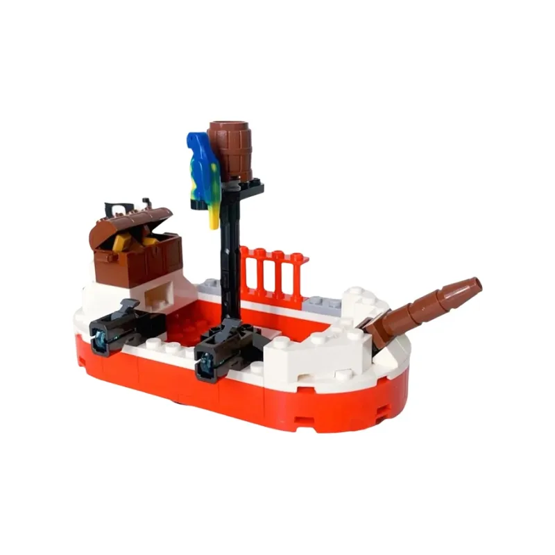 LEGO 2024 LEGO Land Limited Set, Pirate Water Battle Building Blocks 171pcs 40710-4