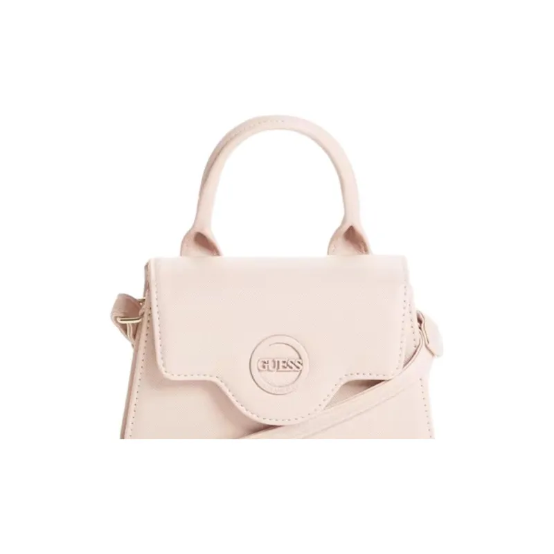 GUESS Artificial Leather Handbag Micro Women's Rose Gold-3