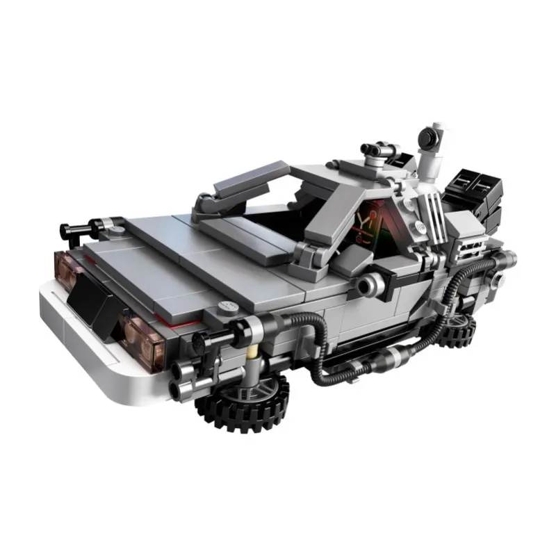 LEGO Time Space Car Time Machine Made Return To Future Collection Building Blocks 401 Pcs/pzs 21103-0