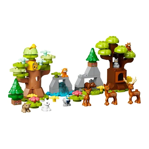 LEGO Collection European Wild Animal Building Blocks 85 Pcs 10979-0