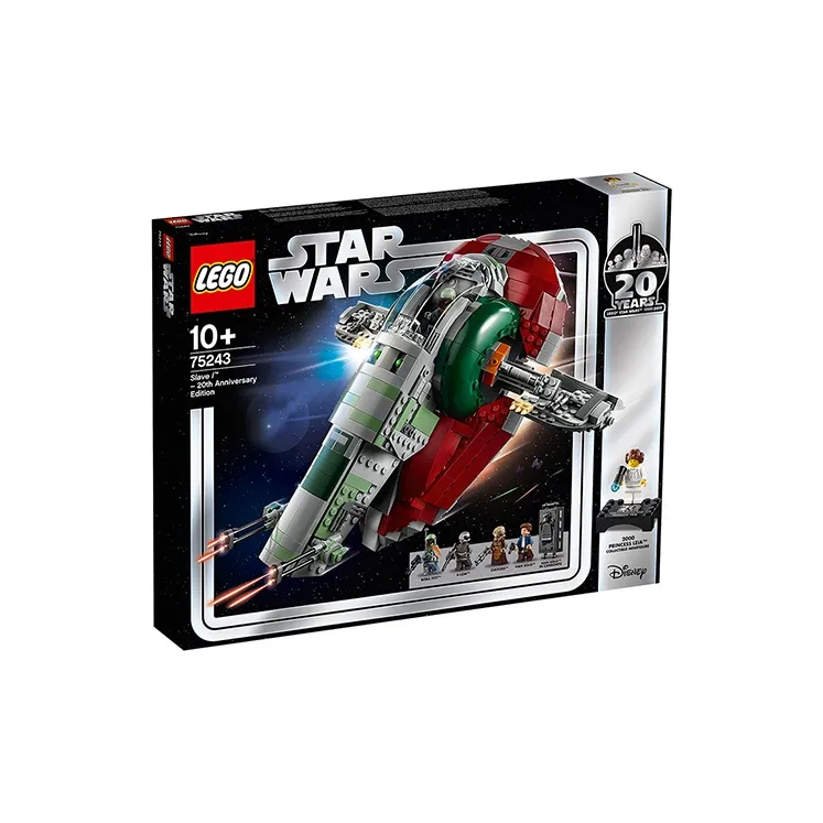 LEGO Star Wars Collection 20th Anniversary Commemoration Set, Bounty Hunter Ship Building Blocks 1001 2000 75243-3