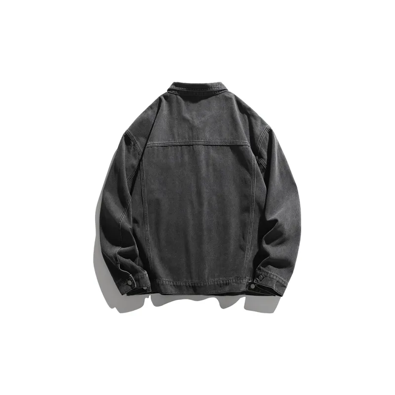 Warrior Ride The Wind Collection Open Ended Smile Collection Denim Jacket Unisex-1