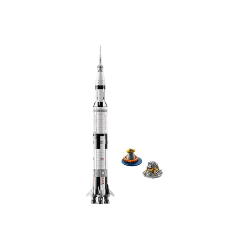 LEGO IDEAS Collection NASA Apollo Saturn V Building Blocks 92176-1