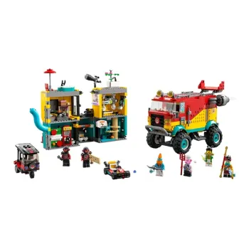 LEGO Qi Xiaotian Monkie Kid, Monkey King Team Off Road Vehicle Building Blocks 1406 Pcs/pzs 80038