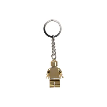 LEGO Gold Minifigure Key Chain Building Blocks 850807