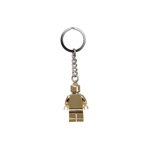 LEGO Gold Minifigure Key Chain Building Blocks 850807