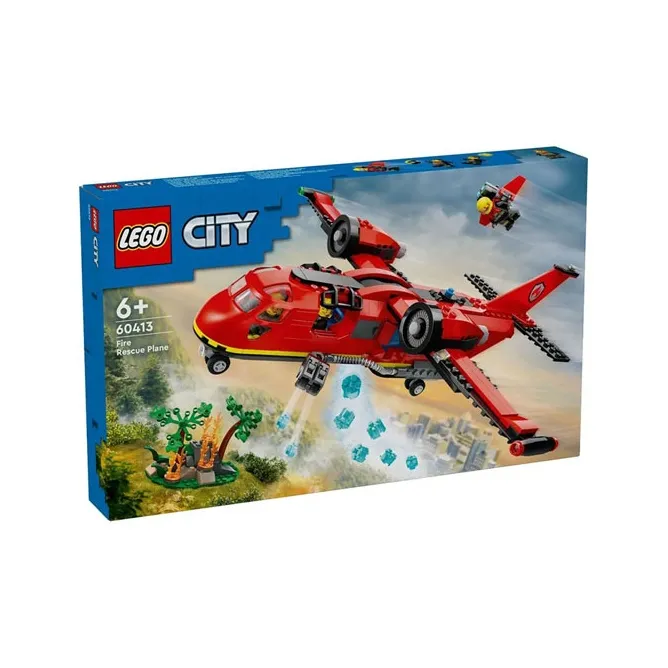 LEGO City Collection Firefighting Plane Building Blocks 478pcs LEGO 60413-1