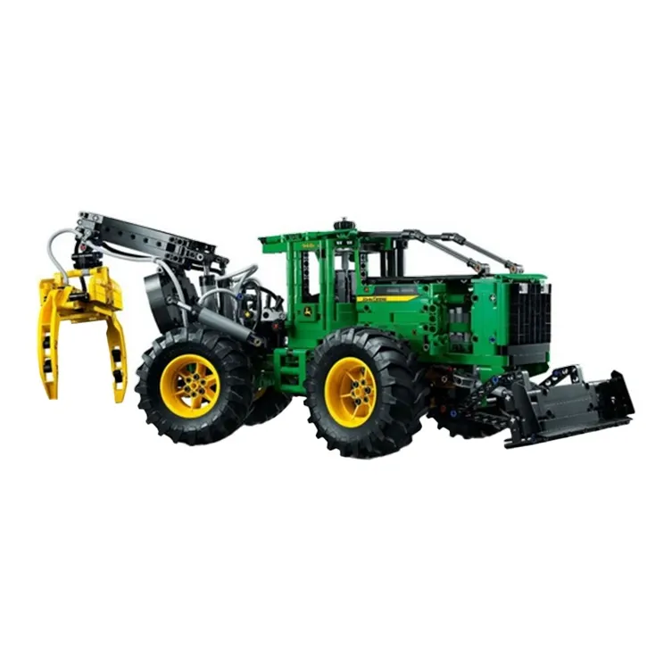 LEGO Technology Mechanical Set John Deere 948L II Timber Harvester Tractor Building Blocks 1495pcs 42157-4