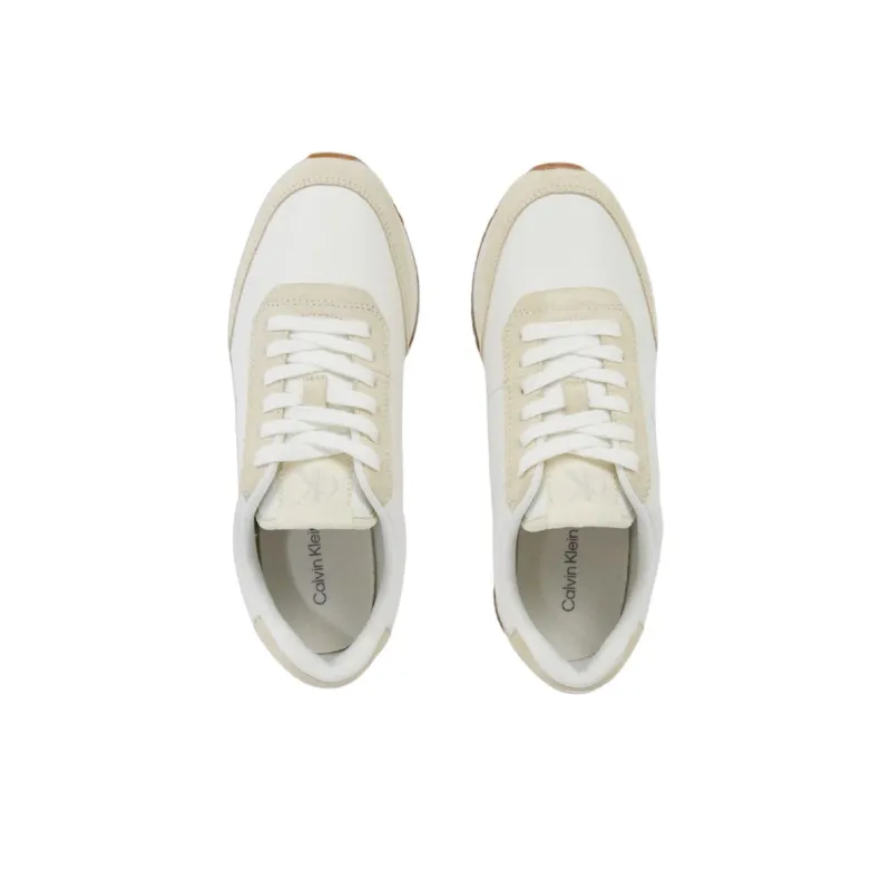 CALVIN KLEIN Low Top Casual Shoes Women's White-3