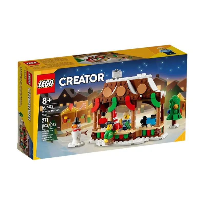 LEGO Creator Winter Market Stall Building Blocks 271pcs 40602 1-1