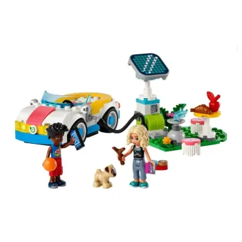 LEGO Good Friend Collection New Energy Vehicles And Charging Stations Building Blocks 170pcs 42609