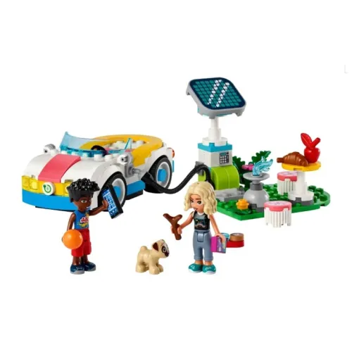 LEGO Good Friend Collection New Energy Vehicles And Charging Stations Building Blocks 170pcs 42609