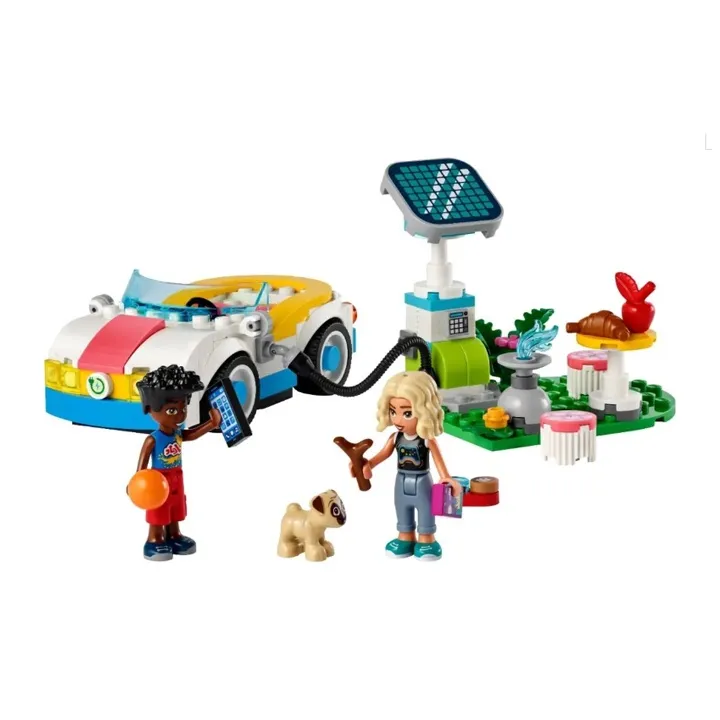 LEGO Good Friend Collection New Energy Vehicles And Charging Stations Building Blocks 170pcs 42609-0