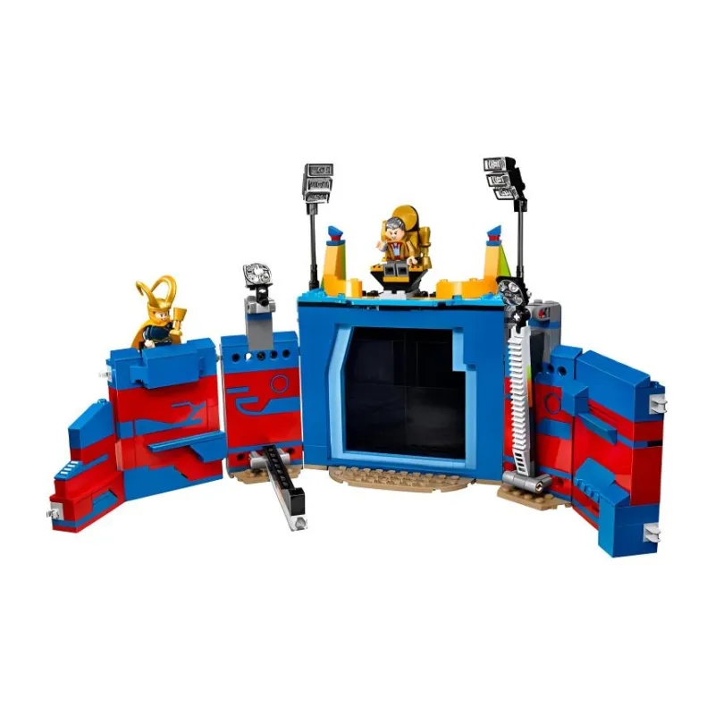 LEGO Super Hero Collection Thor Marvel Thor Battles Hulk Building Blocks 301 600pcs 76088-2