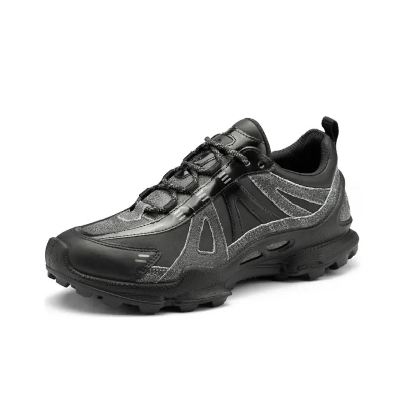 Natacha x Ecco BIOM C-TRAIL Trail Low-Top Trekking Shoes Men's Black Gray-1