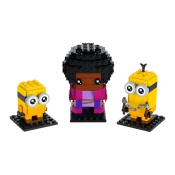 LEGO BrickHeadz Minions Explosion Head Kevan And Bob Building Blocks 40421