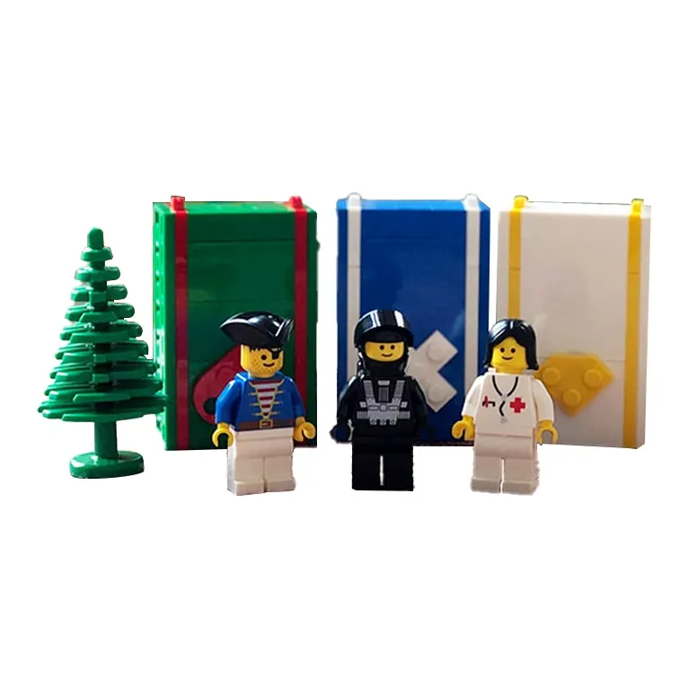 LEGO Classic Collection Santa Claus And Deer Employee Gift Building Blocks 1099 Pcs 4002018-1