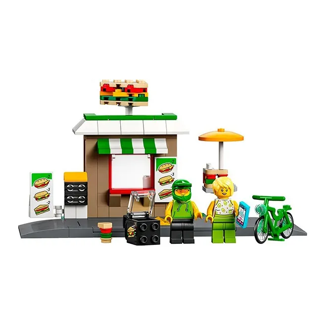 LEGO City Collection Sandwich Shop Building Blocks 110pcs 40578-1