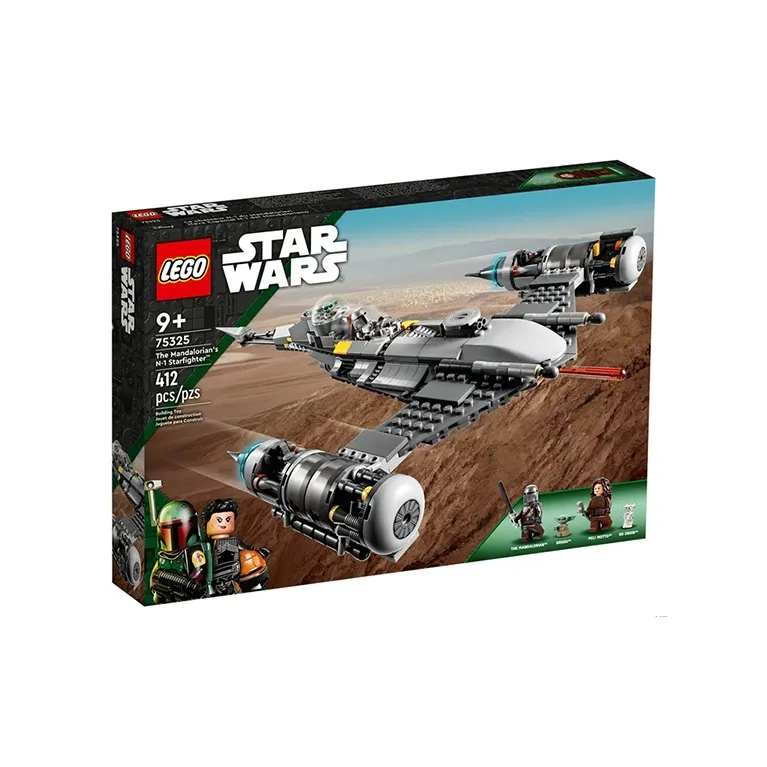 LEGO Star Wars Collection Star Wars Characters Mandalorian N 1 Xingji Speeder Building Blocks 412 75325-1