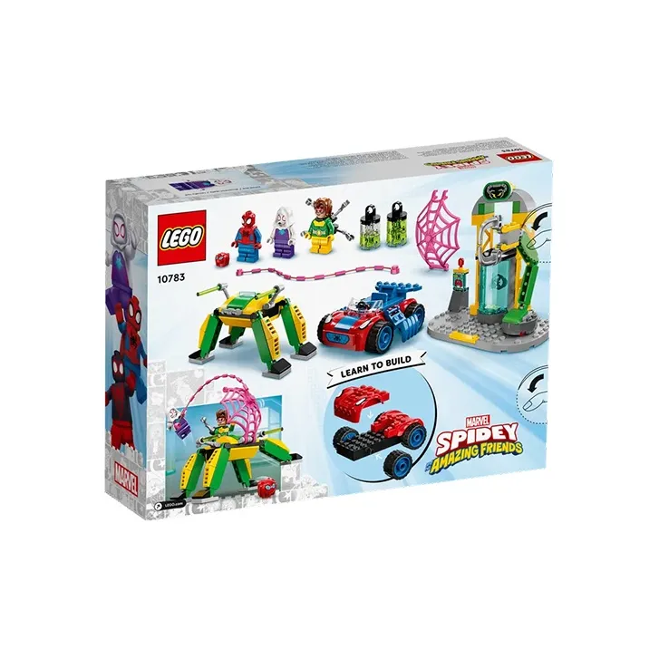LEGO Marvel, Spider Man Collection, Spider Man Vs. Dr. Octopus Laboratory Building Blocks 131 Pcs 10783-2