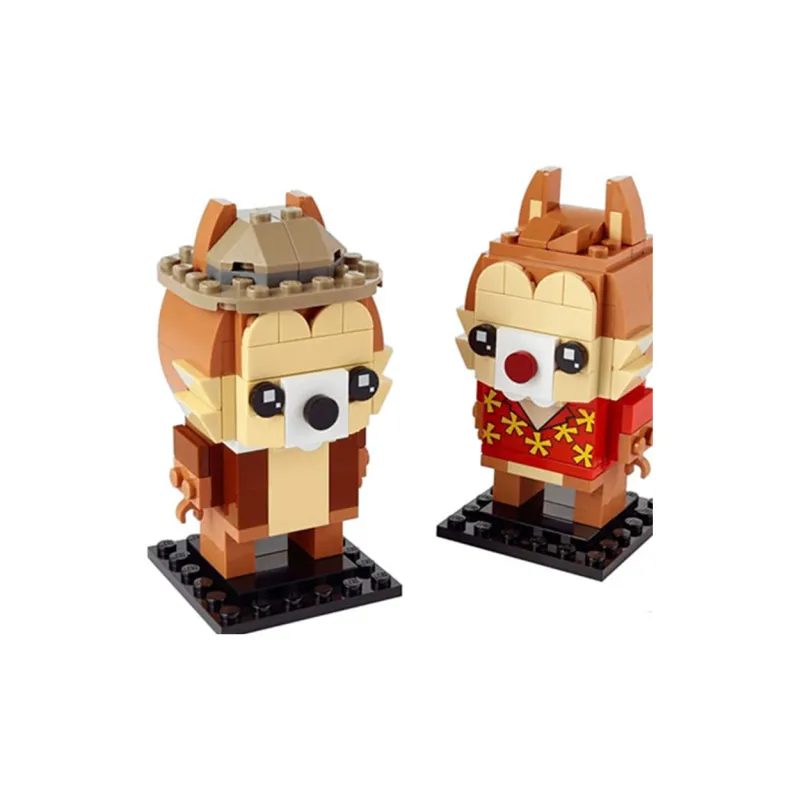 LEGO Brickheadz Chip 'N Dale Square Head Building Blocks 0 300pcs 40550-3