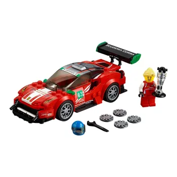 LEGO Super Racing Collection Ferrari 488 GT3 Scuderia Corsa Team Building Blocks 75886