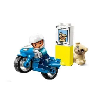 LEGO Police Motorcycle Building Blocks 10967
