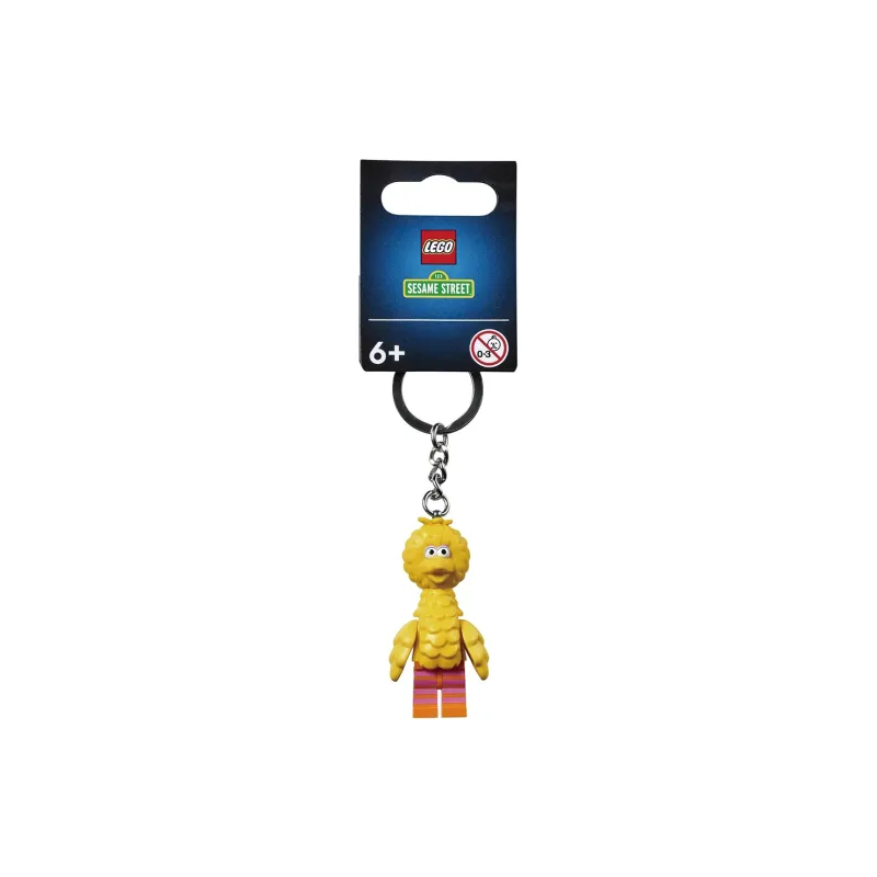 LEGO Classic Collection Sesame Street Large Birdman Charm Keychain Building Blocks 854194-1
