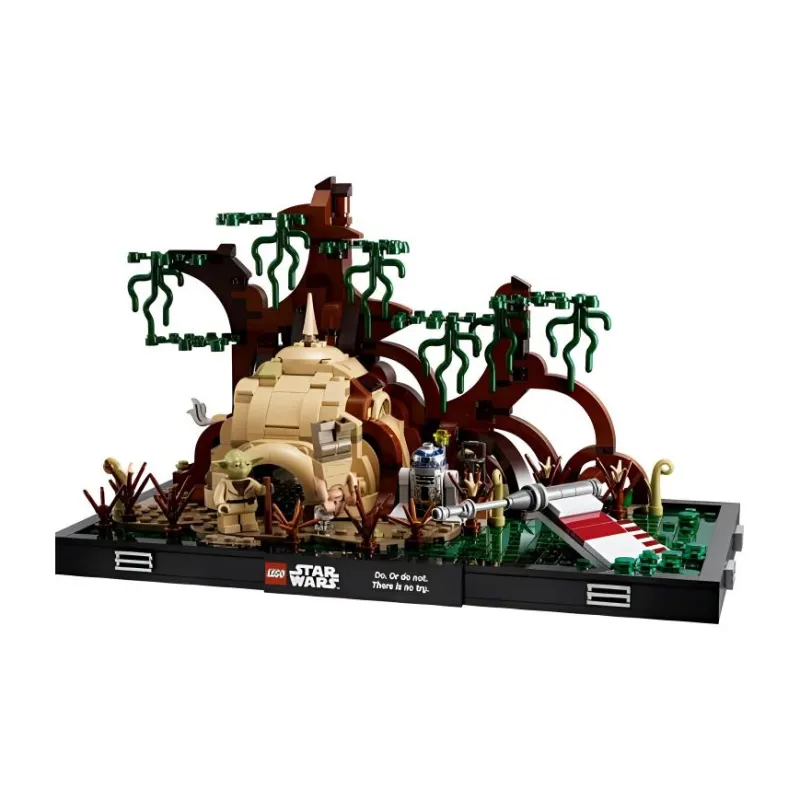 LEGO Star Wars Collection Dageba Absolute Training Transparent View Building Blocks 1000 Pieces 75330-1