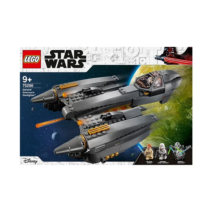LEGO Star Wars Collection General Grievous's Xingji Fighter Jet Building Blocks 301 600pcs 75286-2