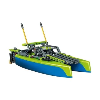 LEGO Technology Mechanical Set Floating Double Hull Boat Building Blocks 42105