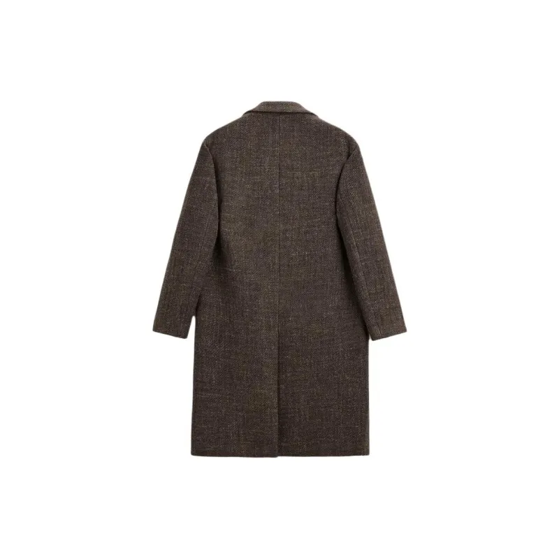 ZARA Coats Men Brown-1